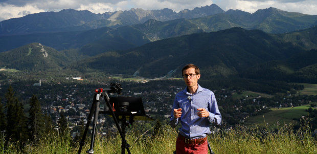 Higiena aparatu. Zakopane Gubałówka, widok na Tatry